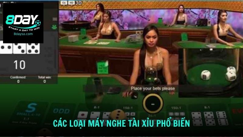 Các loại máy nghe tài xỉu phổ biến
