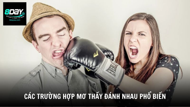 Các trường hợp mơ thấy đánh nhau phổ biến cùng 8DAY