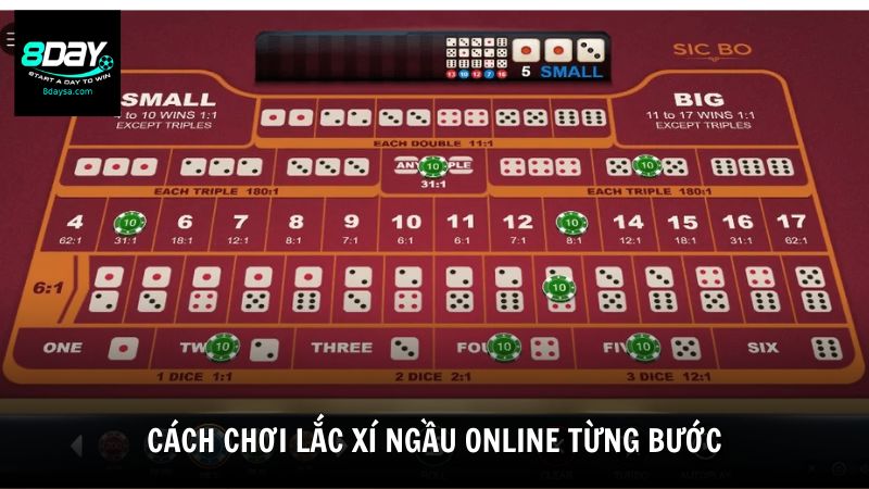 Mẹo chơi lắc xí ngầu online hiệu quả từ cao thủ 8DAY