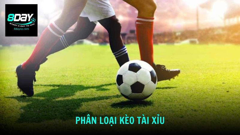 Phân loại kèo tài xỉu trong cá cược bóng đá