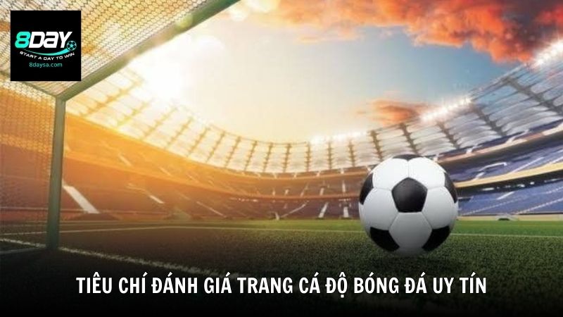 Tiêu chí đánh giá trang cá độ bóng đá uy tín
